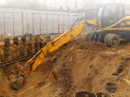 Устройство котлована Заволжье