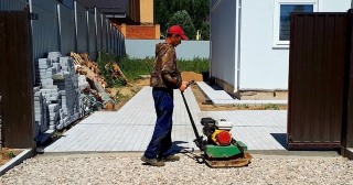 Устройство въезда на участок Заволжье, цена от 50706 руб.