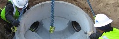 Канализационный колодец в Заволжье